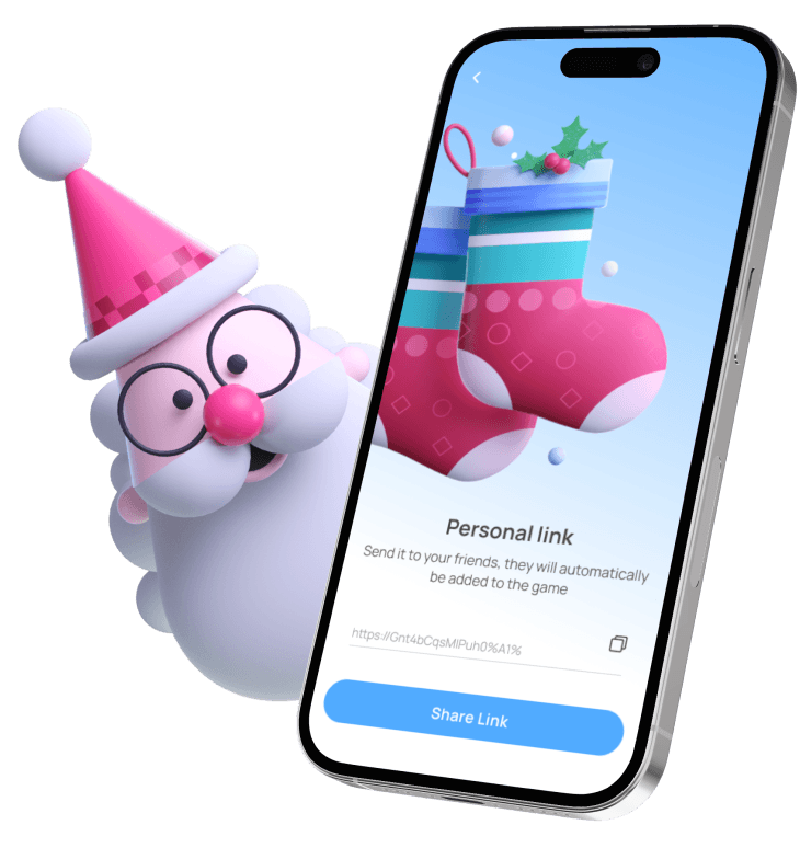 Illustration of a Santa Claus